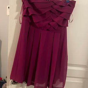 Express strapless dress